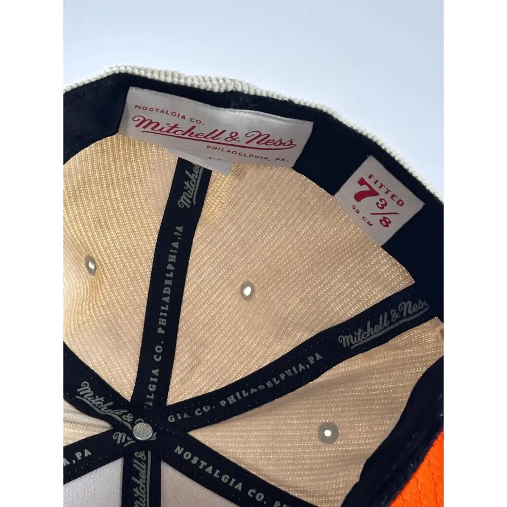 Mitchell & Ness 2009 NBA All Star Cream Phoenix Suns Cord Fitted Hat New 7 3/8